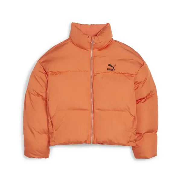 PUMA Classics Oversized Puffer Turuncu Kadın Mont
