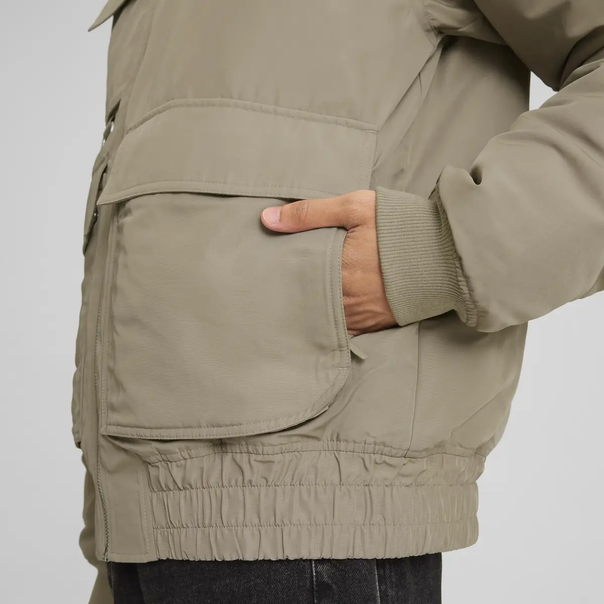 Puma Bomber Jacket Açık Kahve Erkek Mont