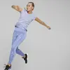 Puma PERFORMANCE HEATHER CAT TEE Mor Kadın T-Shirt & Polo