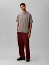 Calvin Klein PREMIUM TERRY CK Bordo Erkek Eşofman Alt