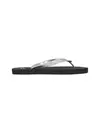 Calvin Klein BEACH SANDAL MONOLOG Gri-Siyah Kadın Parmak Arası Terlik