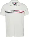 Tommy Hilfiger TJM SLIM CHEST FLAG, YBL Beyaz Erkek T-Shirt & Polo