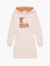 Calvin Klein LAYERED MONOGRAM PEP Kadın Pembe Elbise