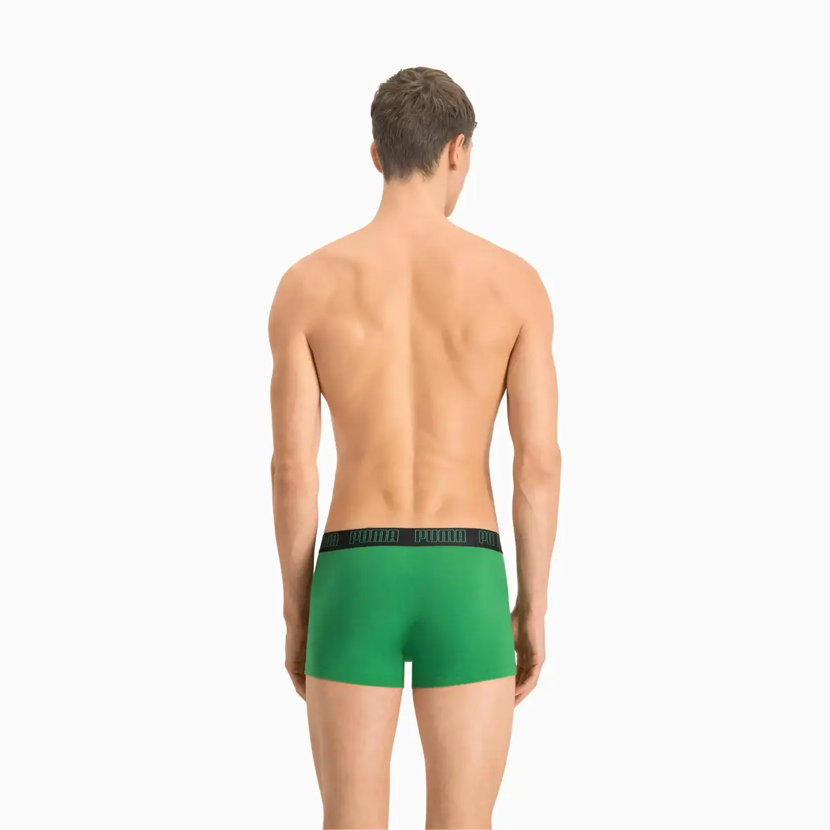Puma PUMA BASIC TRUNK 2P amazon green Yeşil Erkek 2'li Boxer