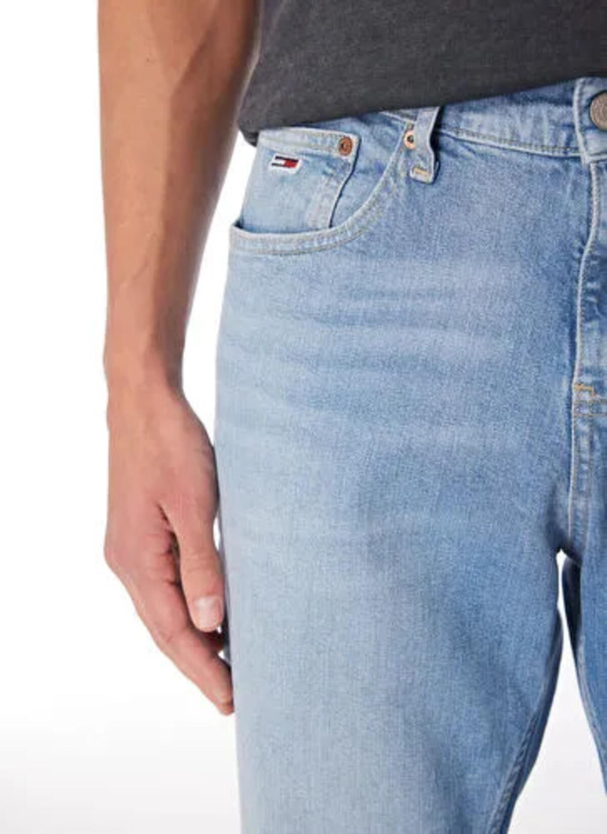 Tommy Hilfiger RYAN RGLR STRGHT BH5, 1A5 Mavi Erkek Jean Pantolon