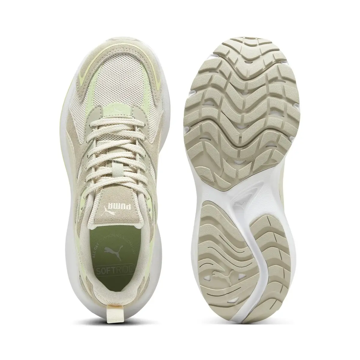 Puma Hypnotic LS Kırık Beyaz Kadın Günlük Spor Ayakkabı