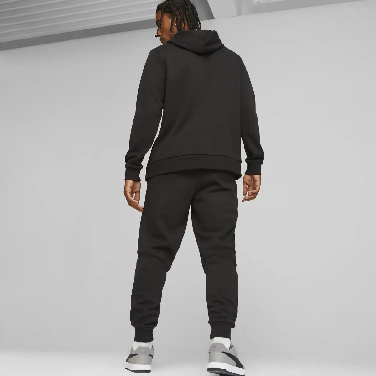 Puma FZ Panel Tracksuit Siyah Erkek Eşofman Takımı