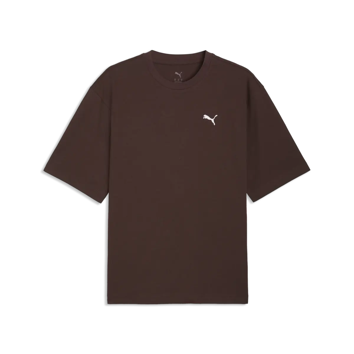 Puma WARDROBE ESS Boxy Tee Kahverengi Erkek T-Shirt