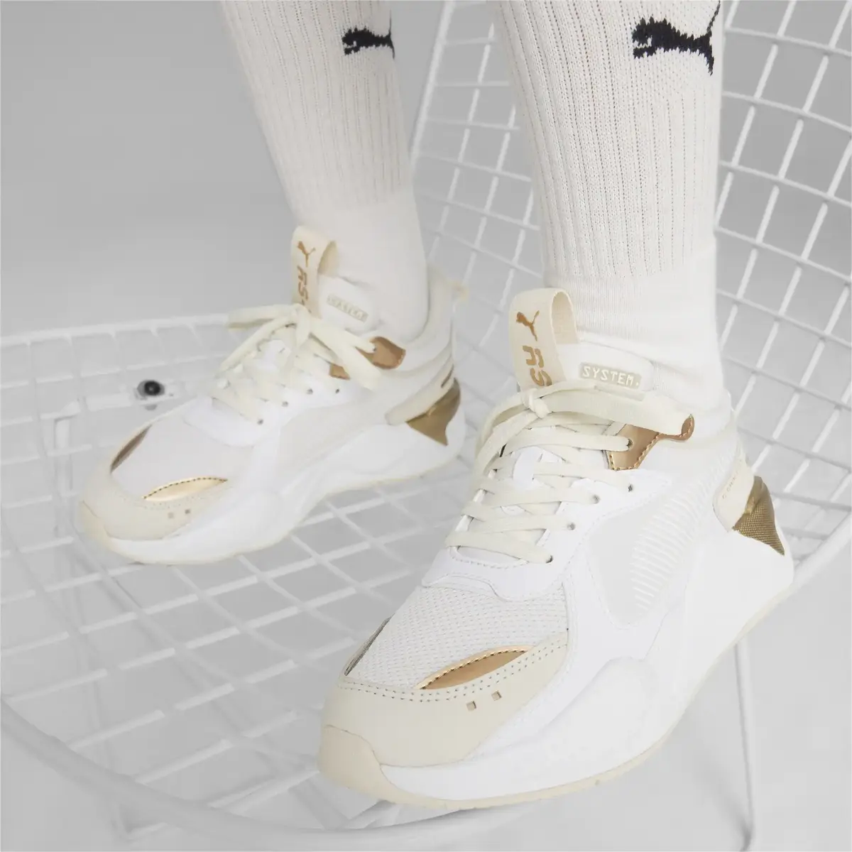 Puma RS-X Glam Wns Beyaz Kadın Günlük Spor Ayakkabı