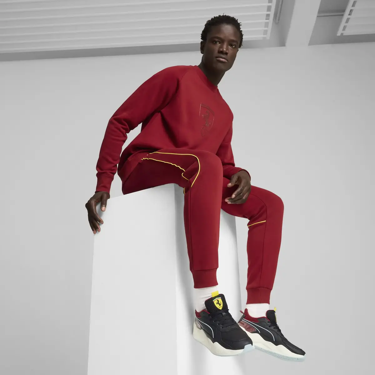 Puma Ferrari RS-X Siyah Erkek Günlük Spor Ayakkabı