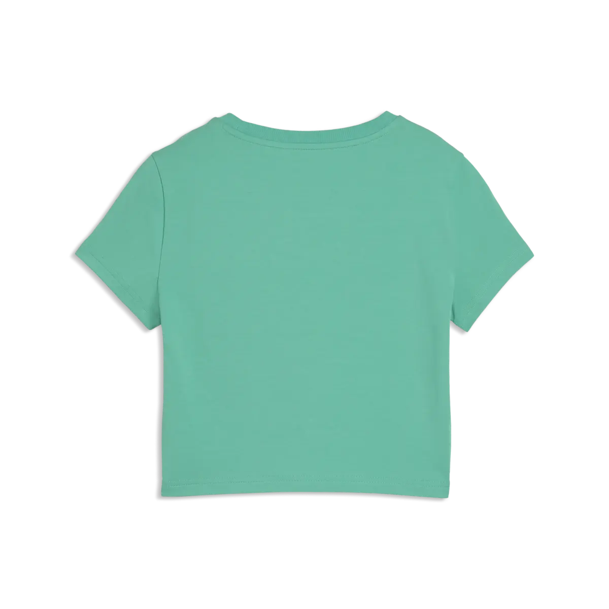 Puma WARDROBE ESS Baby Tee Yeşil Kadın T-Shirt