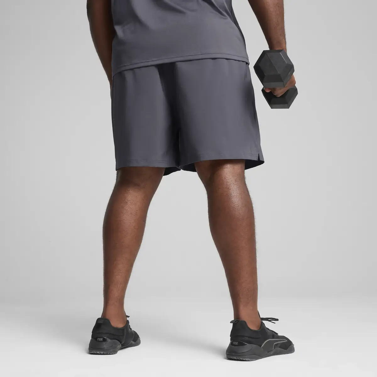 PUMA TAD ESSENTIALS 7" Wven Short Gri Erkek Şort