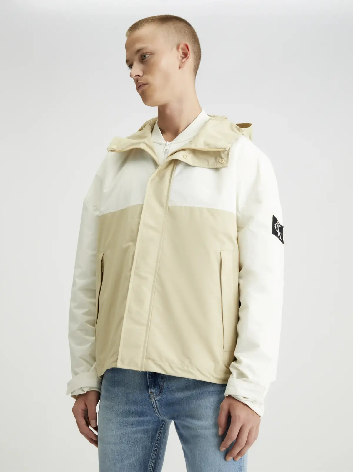 Calvin Klein SLIM Erkek Mavi Kot Pantolon