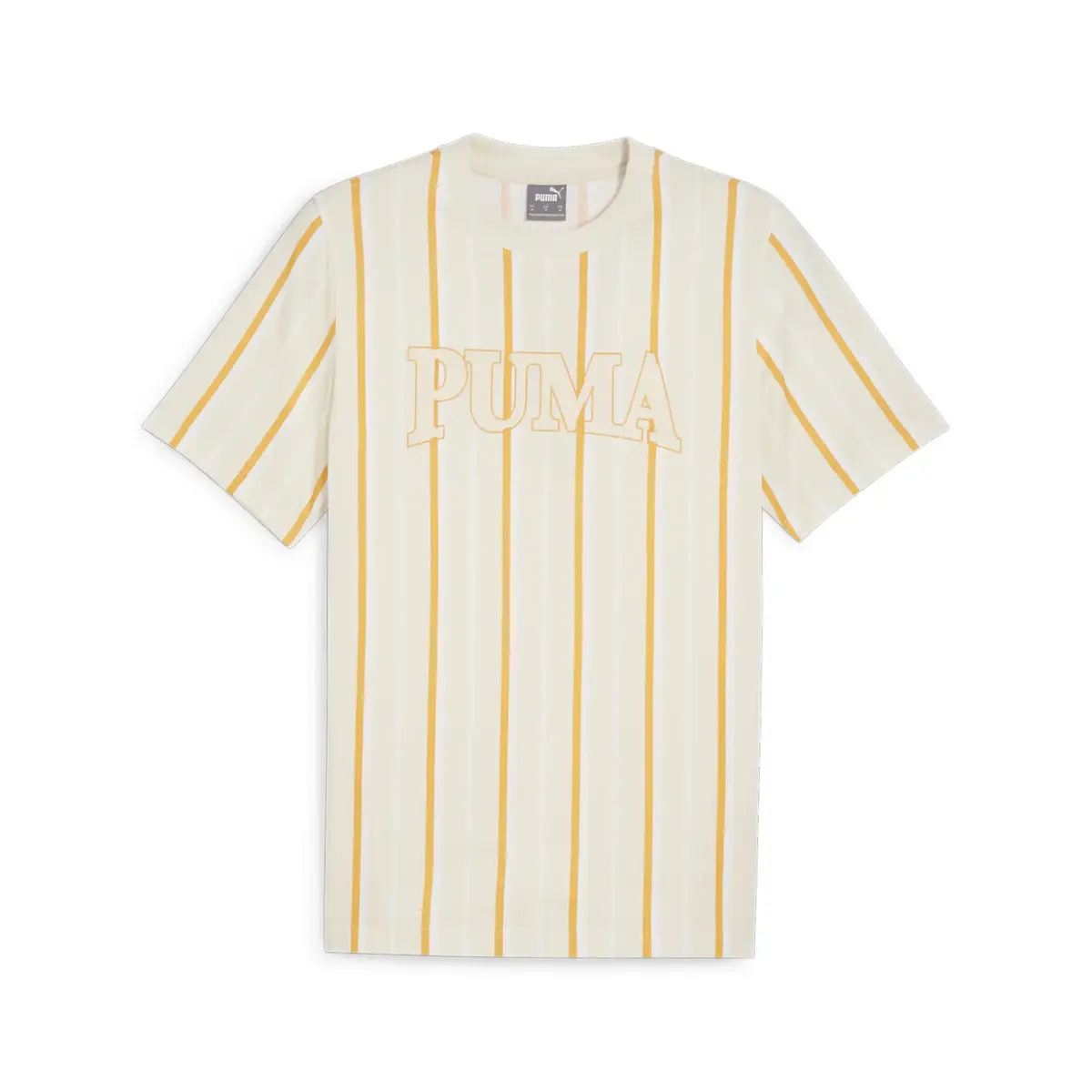 Puma SQUAD AOP Tee Bej Erkek T-Shirt