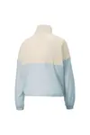 Puma Infuse Woven Track Jacket Platin Gri Kadın Fermuarlı Sweatshirt