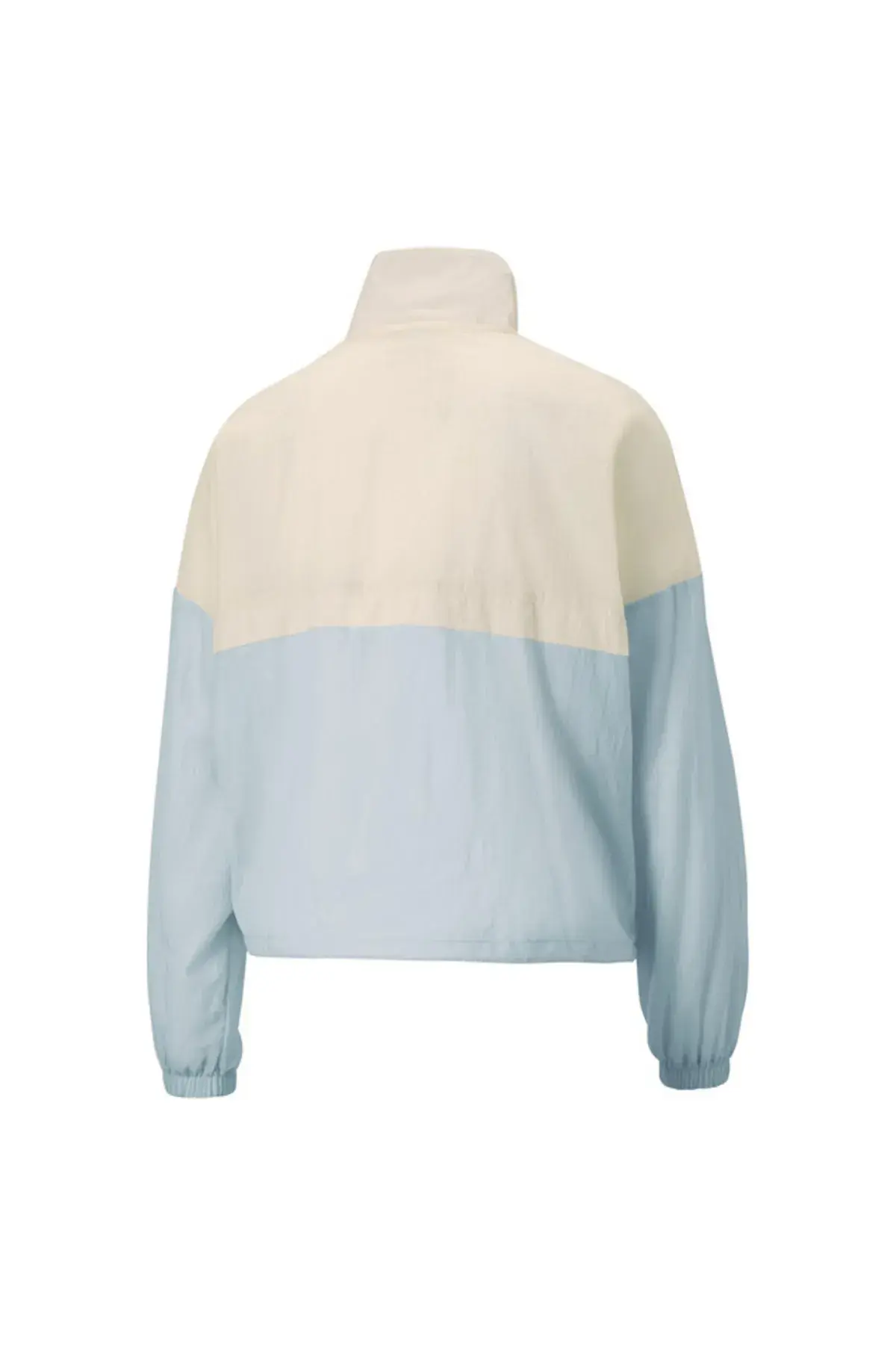 Puma Infuse Woven Track Jacket Platin Gri Kadın Fermuarlı Sweatshirt