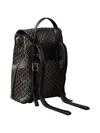 Calvin Klein EMBLEM AOP MINI BACK Siyah Kadın Sırt Çantası
