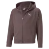 Puma Modern Sports FZ Hoodie Kahverengi Kız Çocuk Hoodie