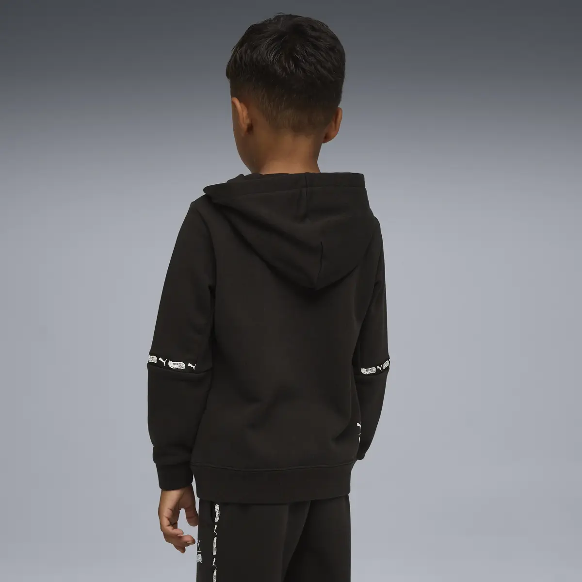 Puma X HOT WHEELS Hoodie Siyah Erkek Sweatshirt