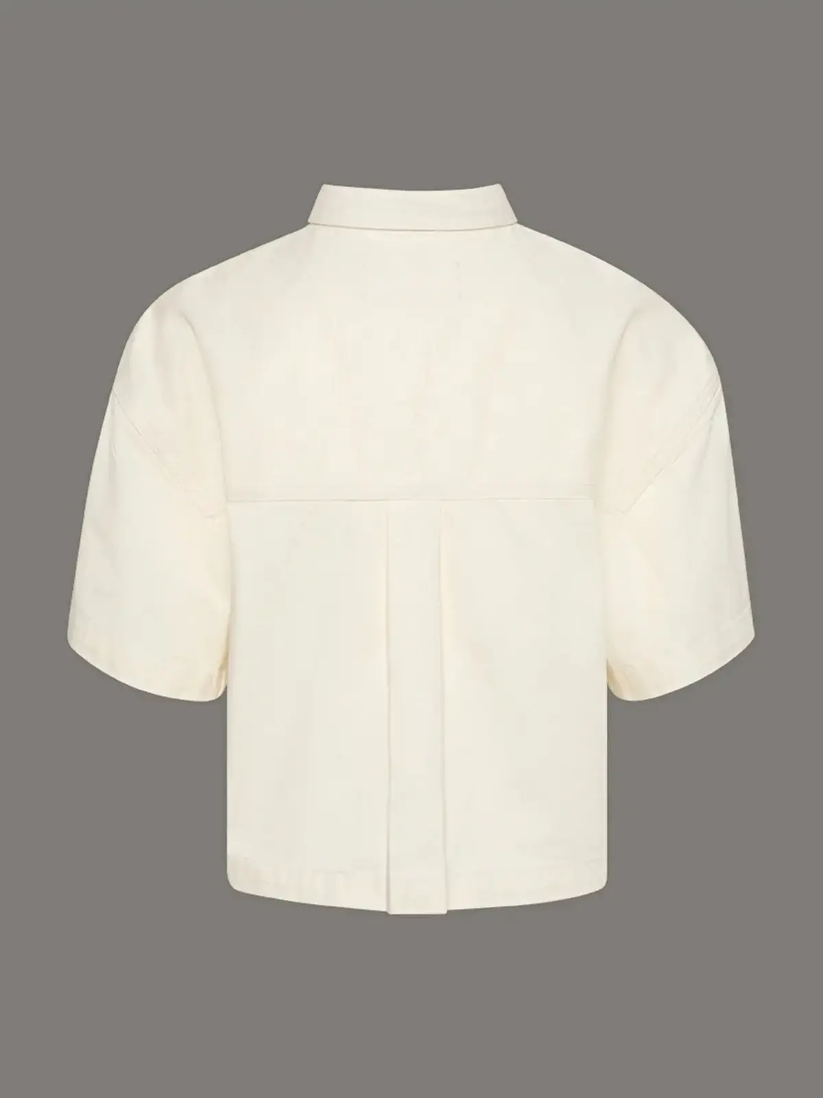 Calvin Klein SS DENIM SHIRT CHALK WHITE Beyaz Kadın Gömlek Calvin Klein SS DENIM SHIRT CHALK WHITE Beyaz Kadın Gömlek