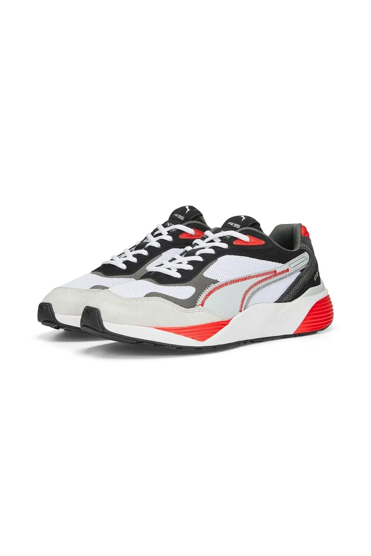 Puma Rs-Metric Beyaz-Kırmızı Kadın Günlük Spor Ayakkabı