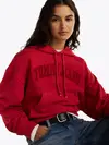 Tommy Hilfiger TJW BOXY CRP GMD VAR, XME Kırmızı Kadın Sweatshirt