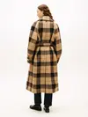 WOOL CHECK BELTED RL, 0M7