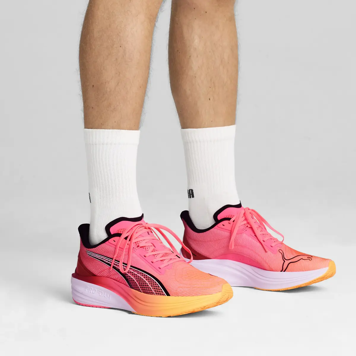 Puma Darter Pro Turuncu Unisex Yürüyüş ve Koşu Ayakkabısı