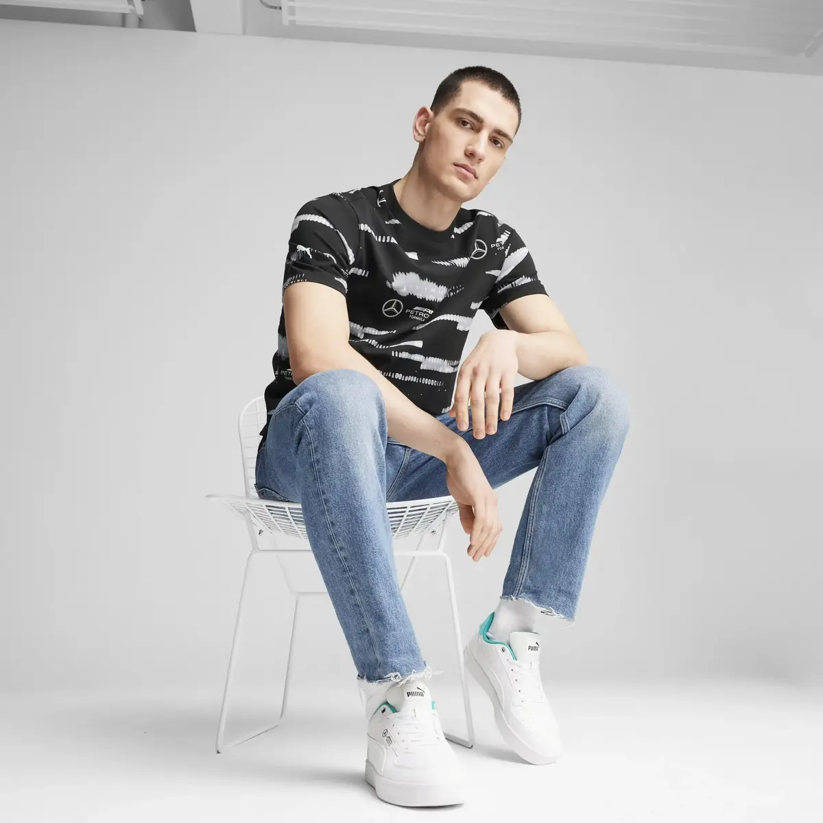 Puma MAPF1 Caven 2.0 Beyaz Erkek Günlük Spor Ayakkabı