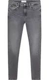 Calvin Klein SLIM Erkek Gri Kot Pantolon