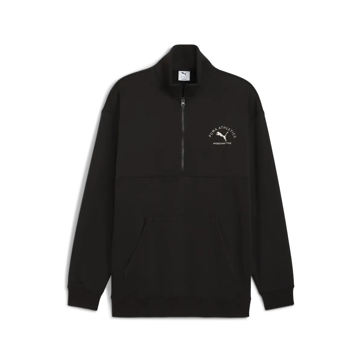 Puma CLASS Half Zip Sweater Siyah Erkek Sweatshirt