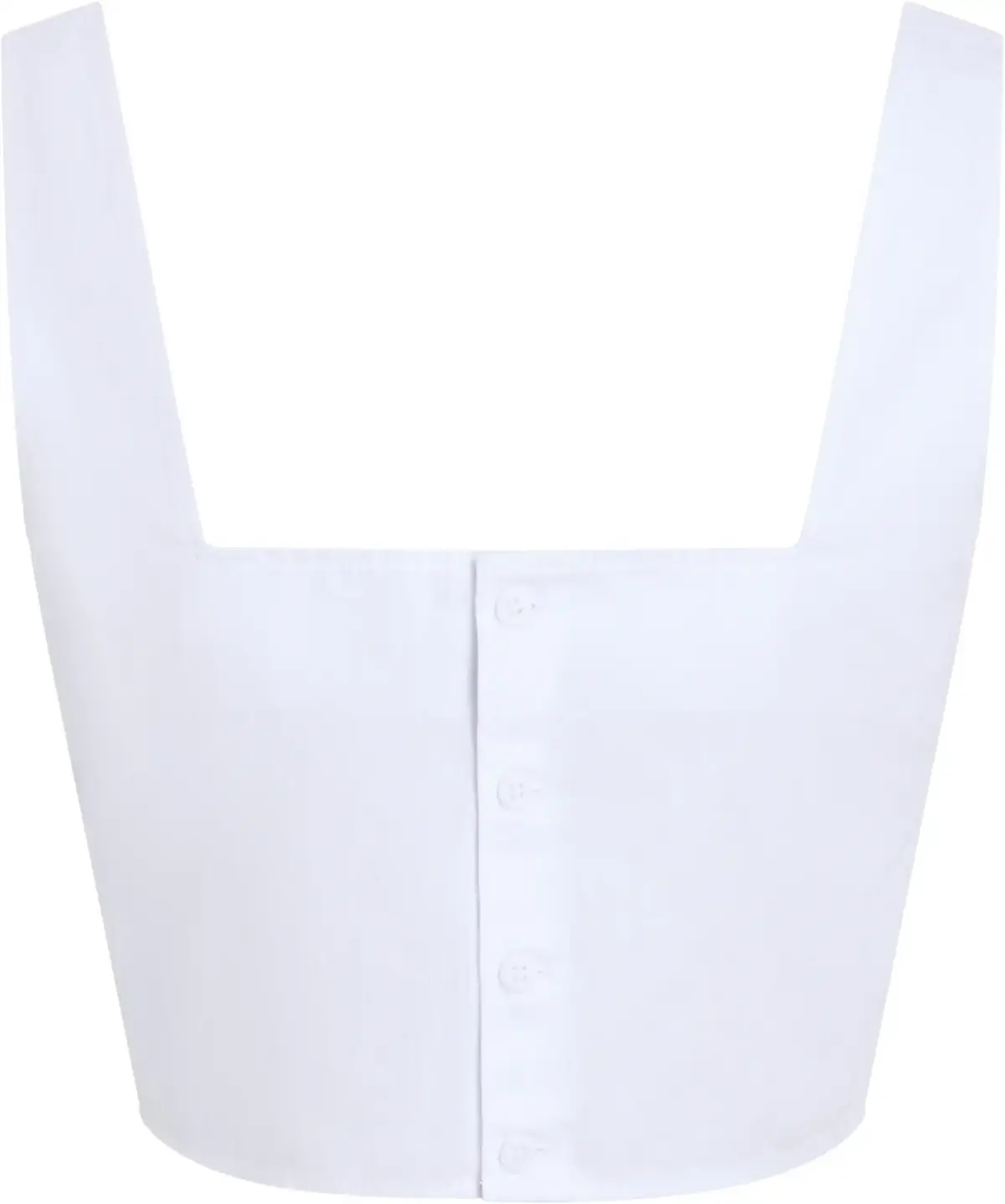 Calvin Klein SOFT LINEN TOP, YAA Beyaz Kadın Gömlek