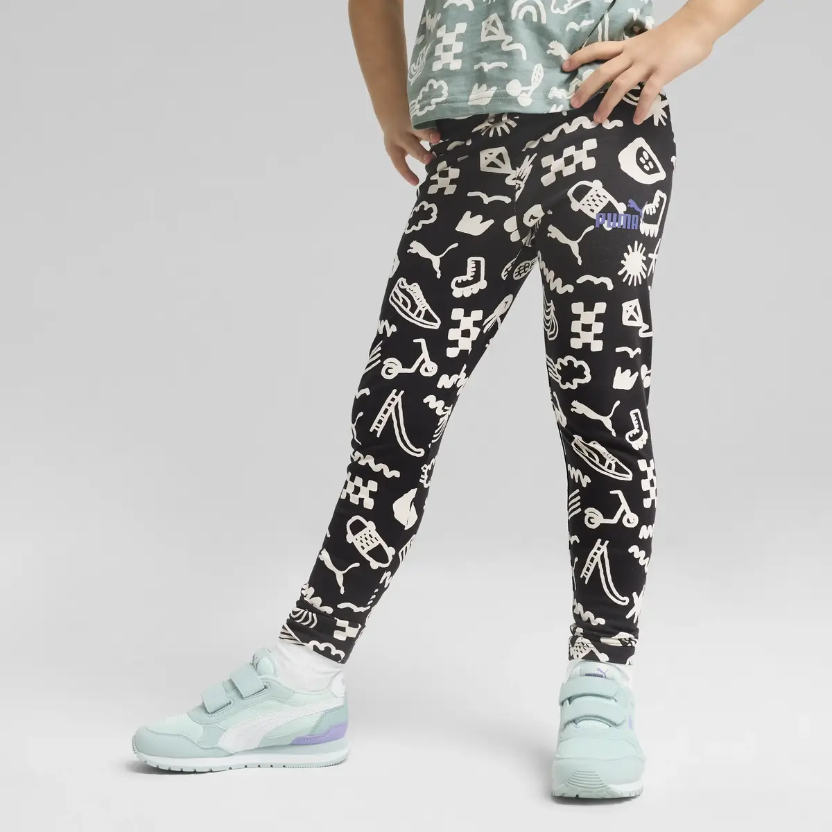Puma SANDY ADVENTURES Leggings Siyah Unisex Tayt