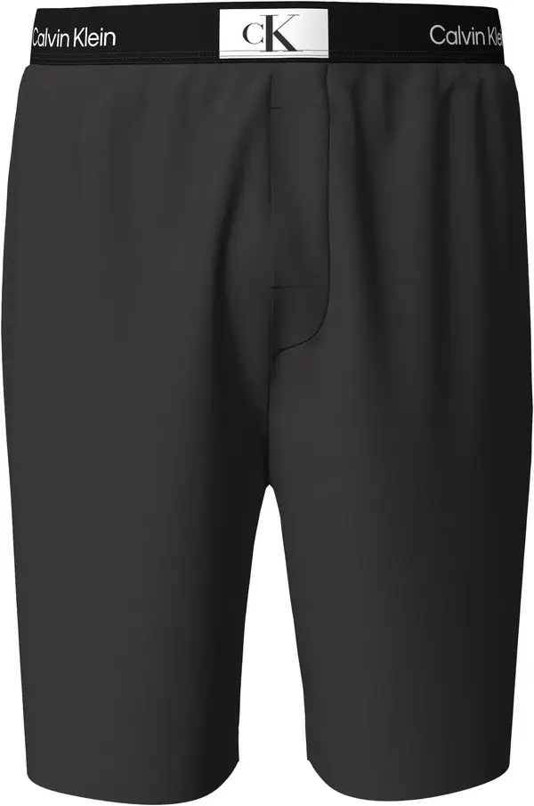 Calvin Klein SLEEP SHORT Erkek Siyah Şort