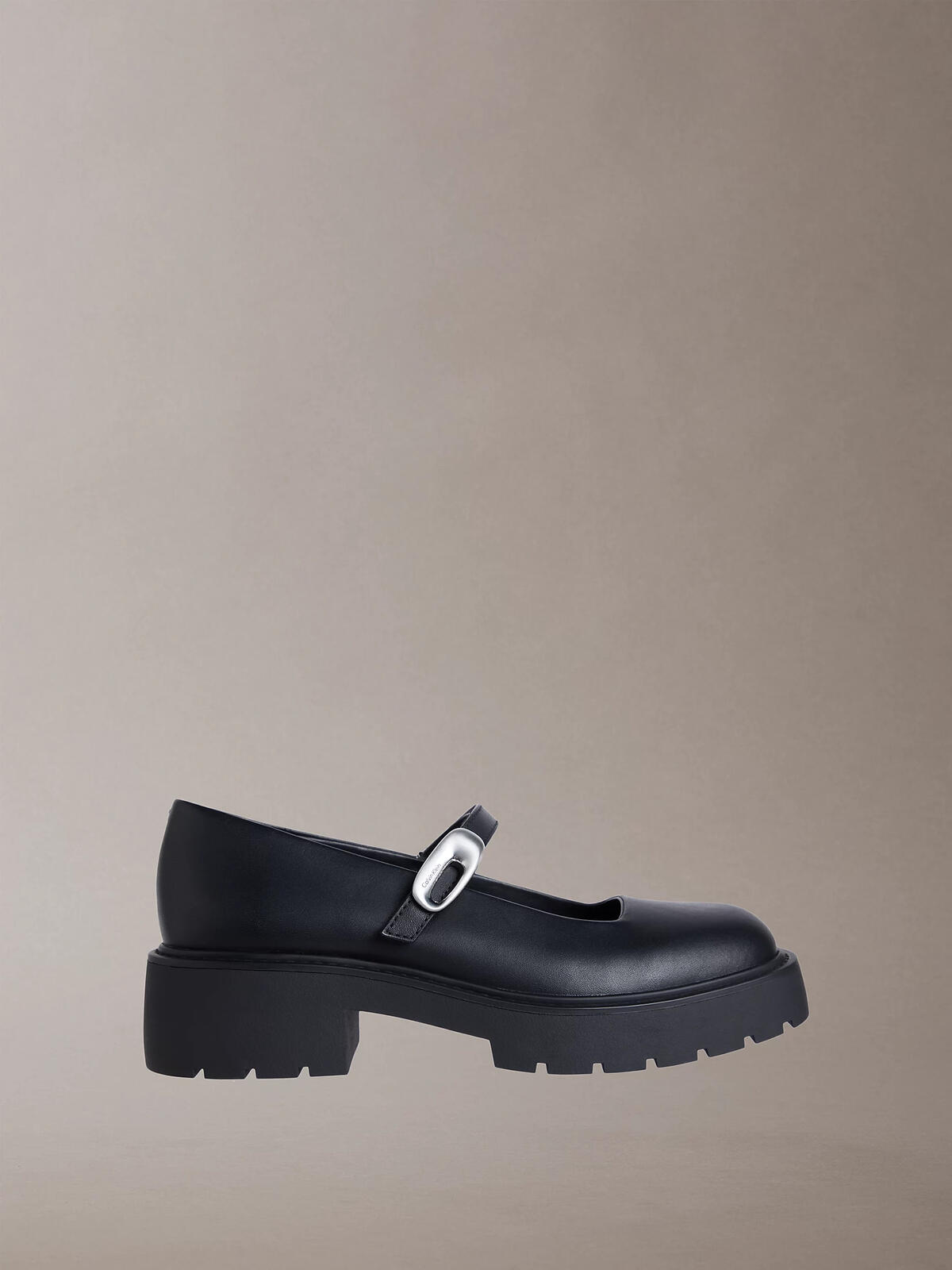 Calvin Klein CHUNKY LOAFER MJ LTH, BEH Siyah Kadın Ayakkabı