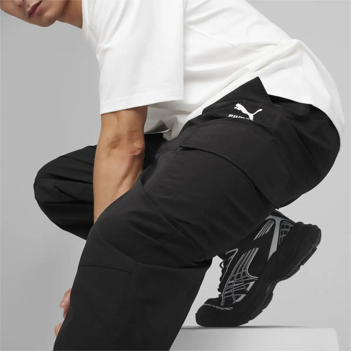 Puma CLASSICS Cargo Pants Siyah Erkek Eşofman Altı