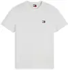 Tommy Hilfiger TJM REG BADGE TEE EX, YBL Beyaz Erkek T-Shirt & Polo