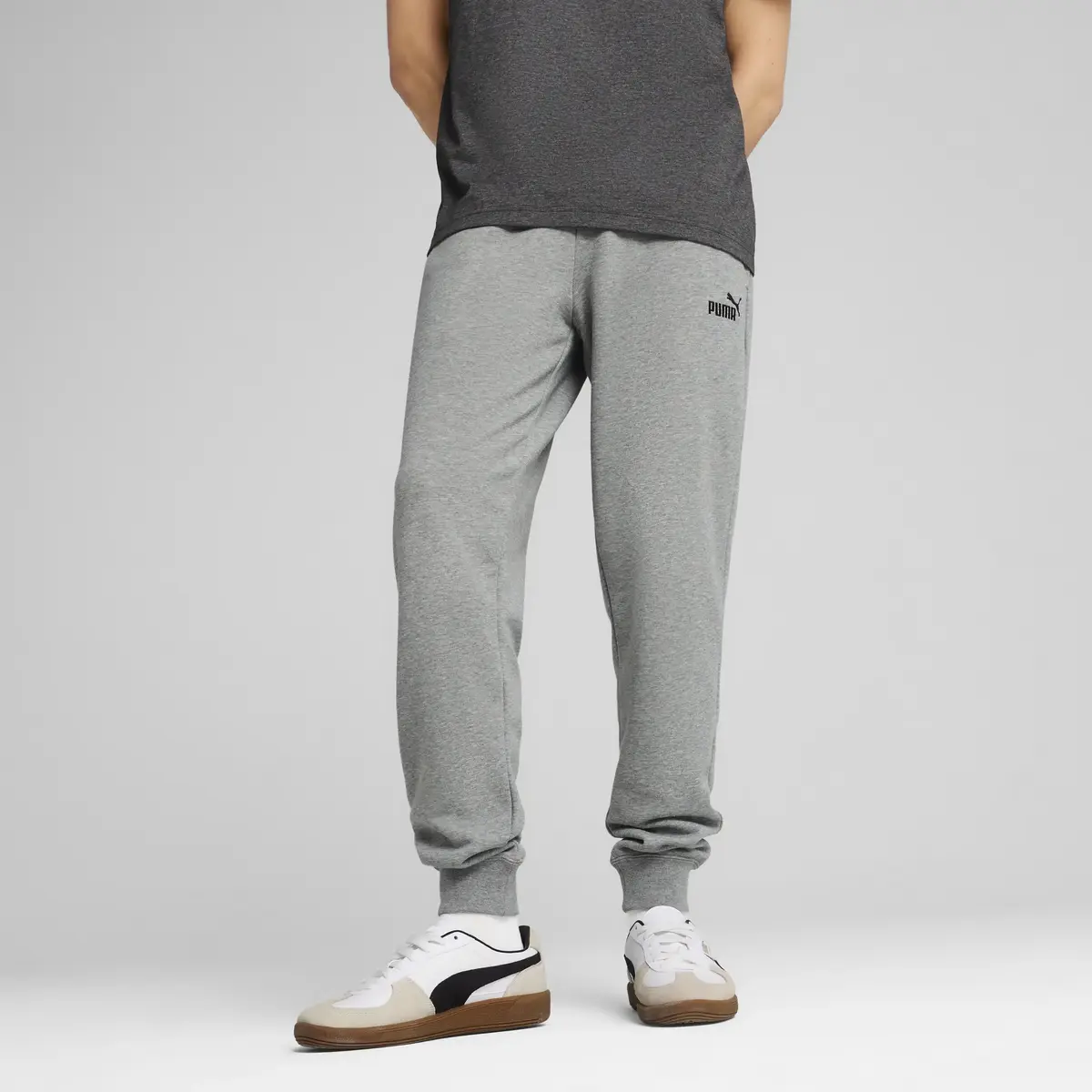 Puma ESS No. 1 Logo Sweatpants TR Gri Erkek Eşofman Alt