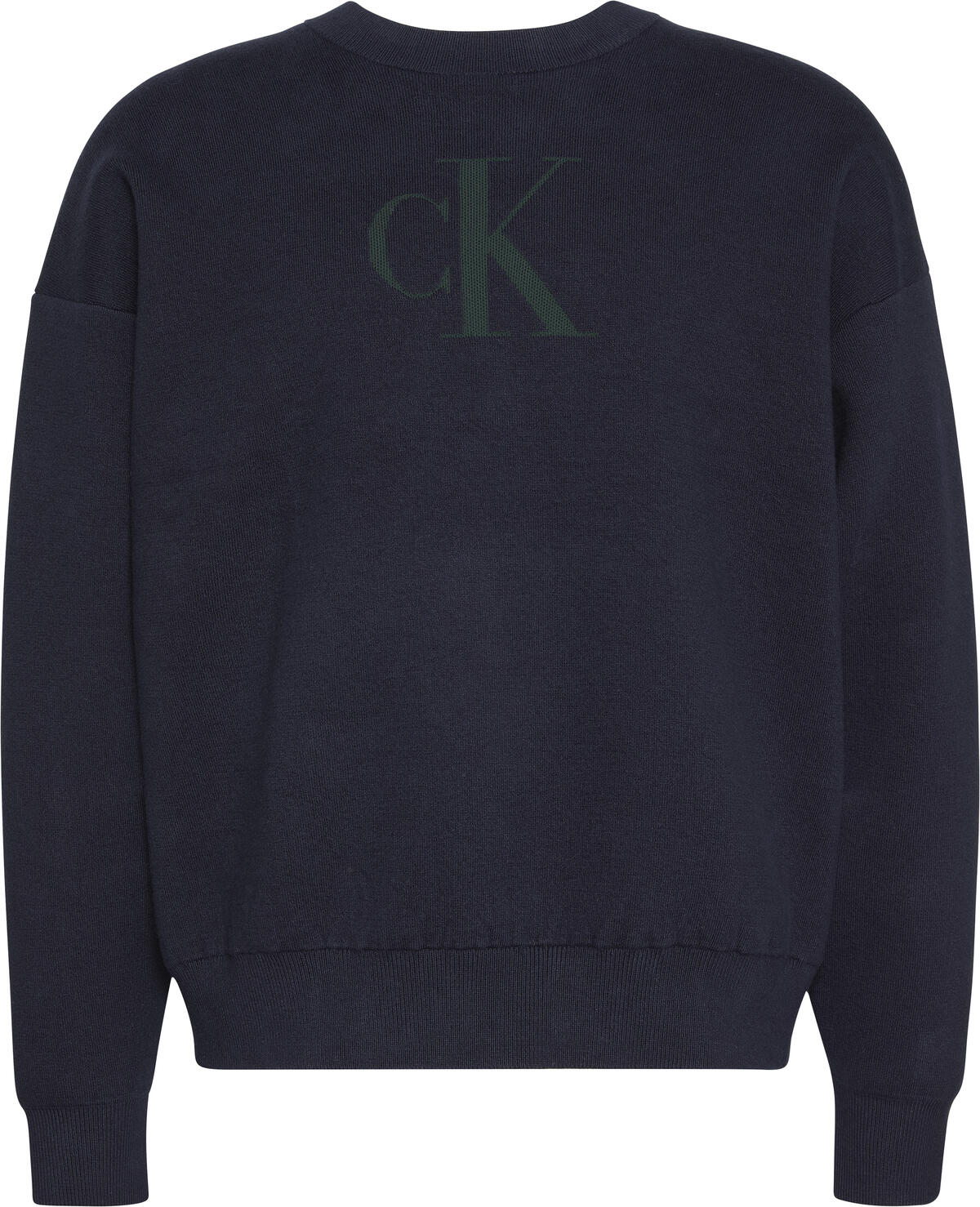 Calvin Klein LS CTTN CASHMERE 3D LOGO CRWNK S Mavi Erkek Sweatshirt Calvin Klein LS CTTN CASHMERE 3D LOGO CRWNK S Mavi Erkek Sweatshirt