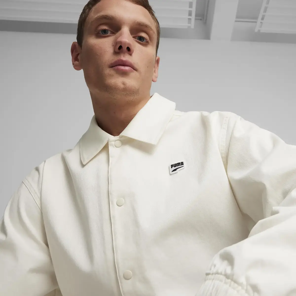 PUMA Downtown Jacket Krem Erkek Ceket