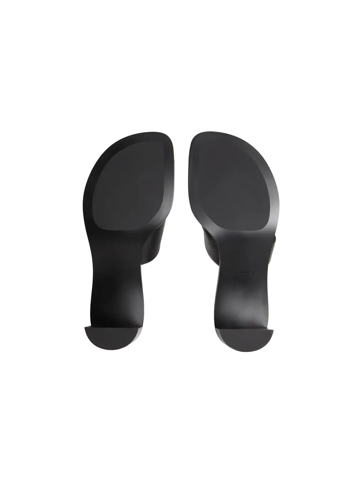 Calvin Klein BLOCK HEEL SNDL THON, 0GJ, 36 Siyah Kadın Terlik