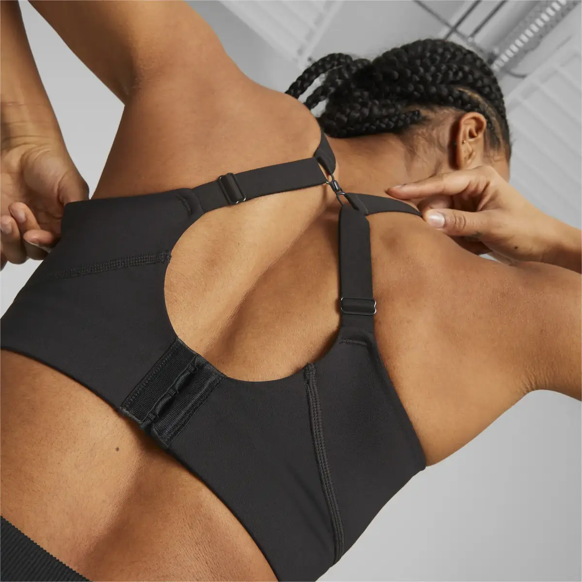 Puma High Impact Eversculpt Uplift Bra PUMA B Siyah Kadın Spor Sütyeni/Bra