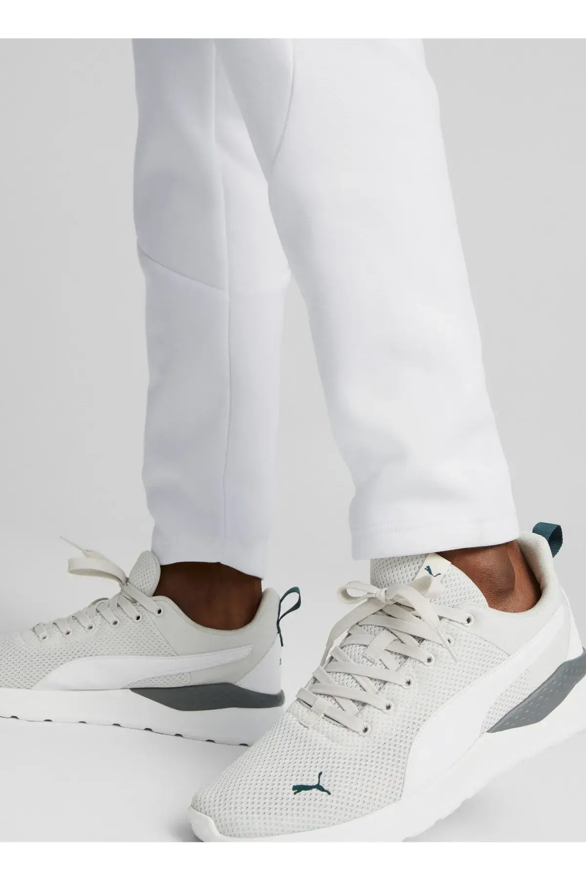 Puma Evostripe Pants Beyaz Erkek Eşofman Altı
