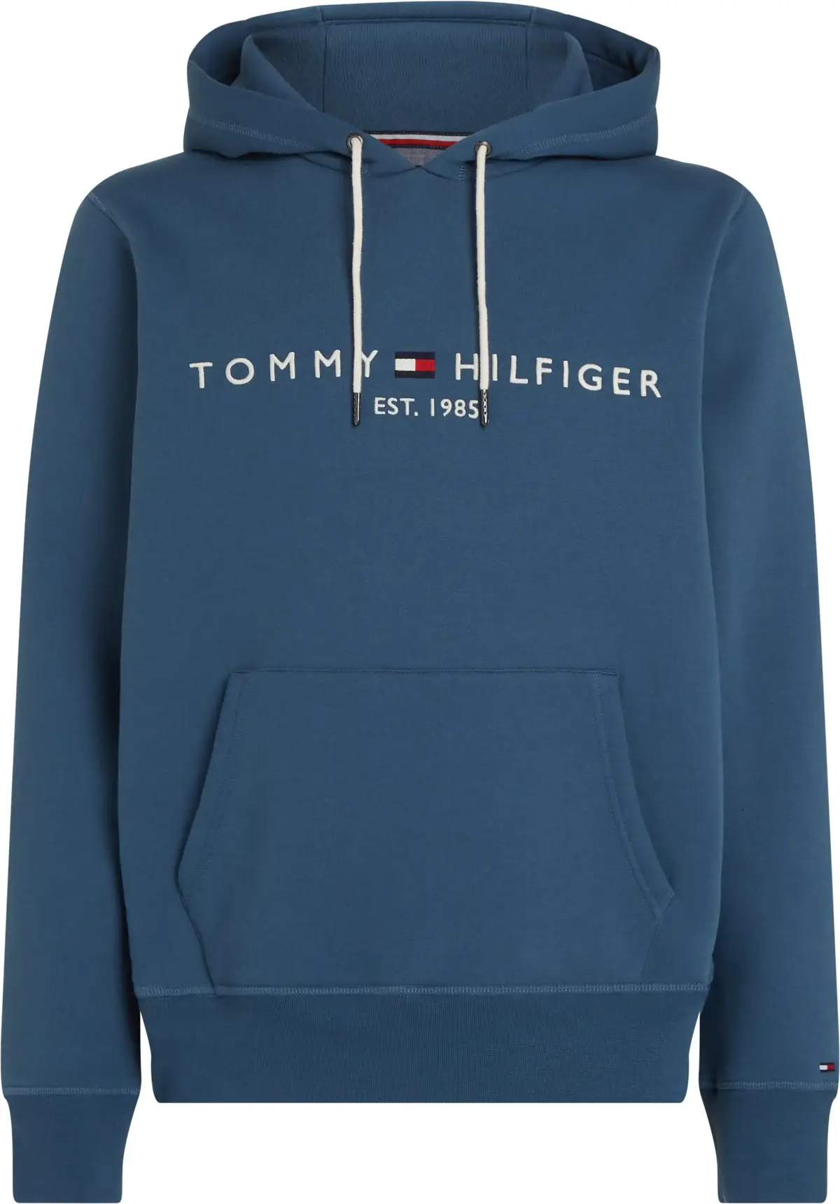 Tommy Hilfiger TOMMY LOGO HOODY Erkek Lacivert Sweatshirt