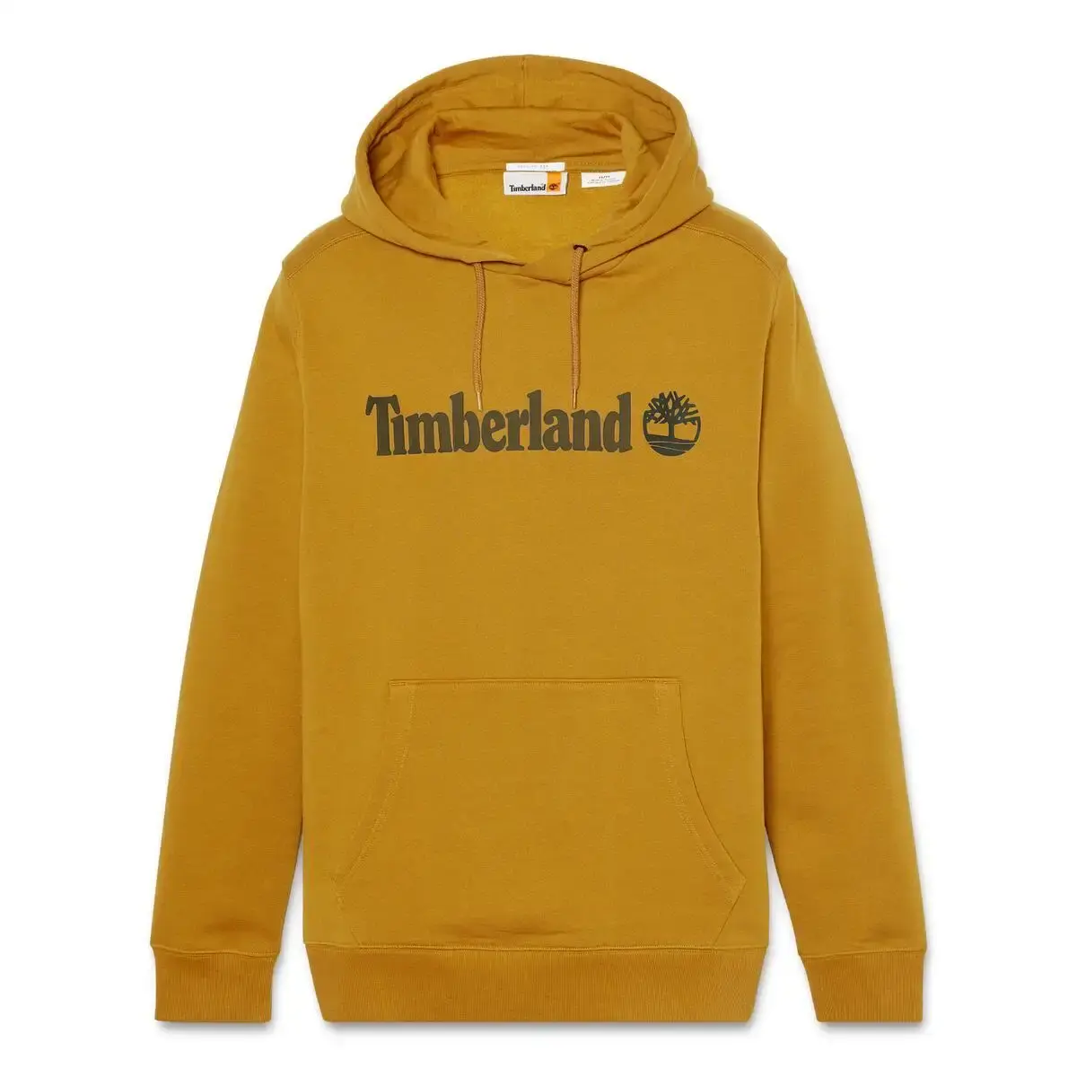 Timberland KENNEBEC RIVER Linear Logo Hoodie Bej Erkek Sweatshirt & Hoodie