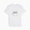 Puma MEN’S GRAPHIC RUN EMBLEM TEE Beyaz Erkek T-Shirt