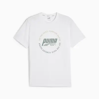 MEN"S GRAPHIC RUN EMBLEM TEE