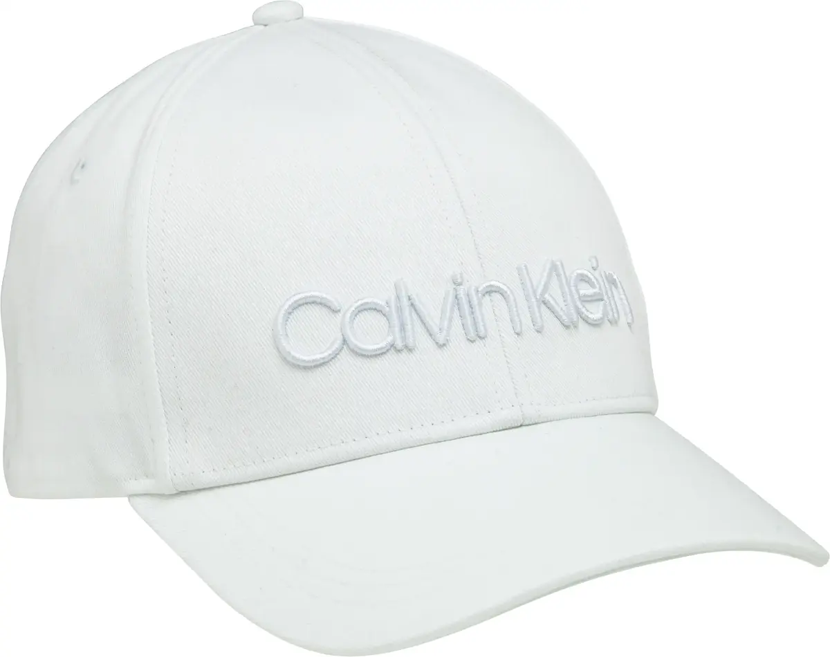 Calvin Klein CALVIN EMBROIDERY BB Erkek Beyaz Şapka