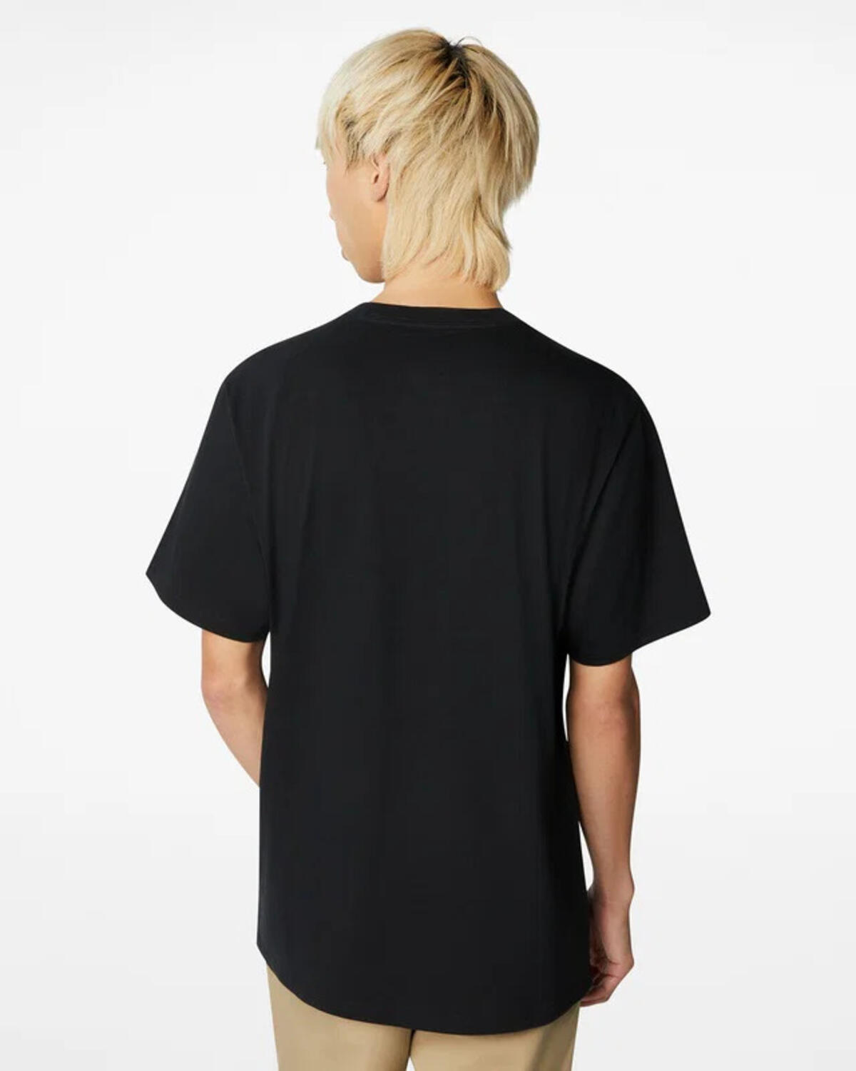 Converse CHUCK PATCH TEE BLACK Siyah Unisex T-Shirt