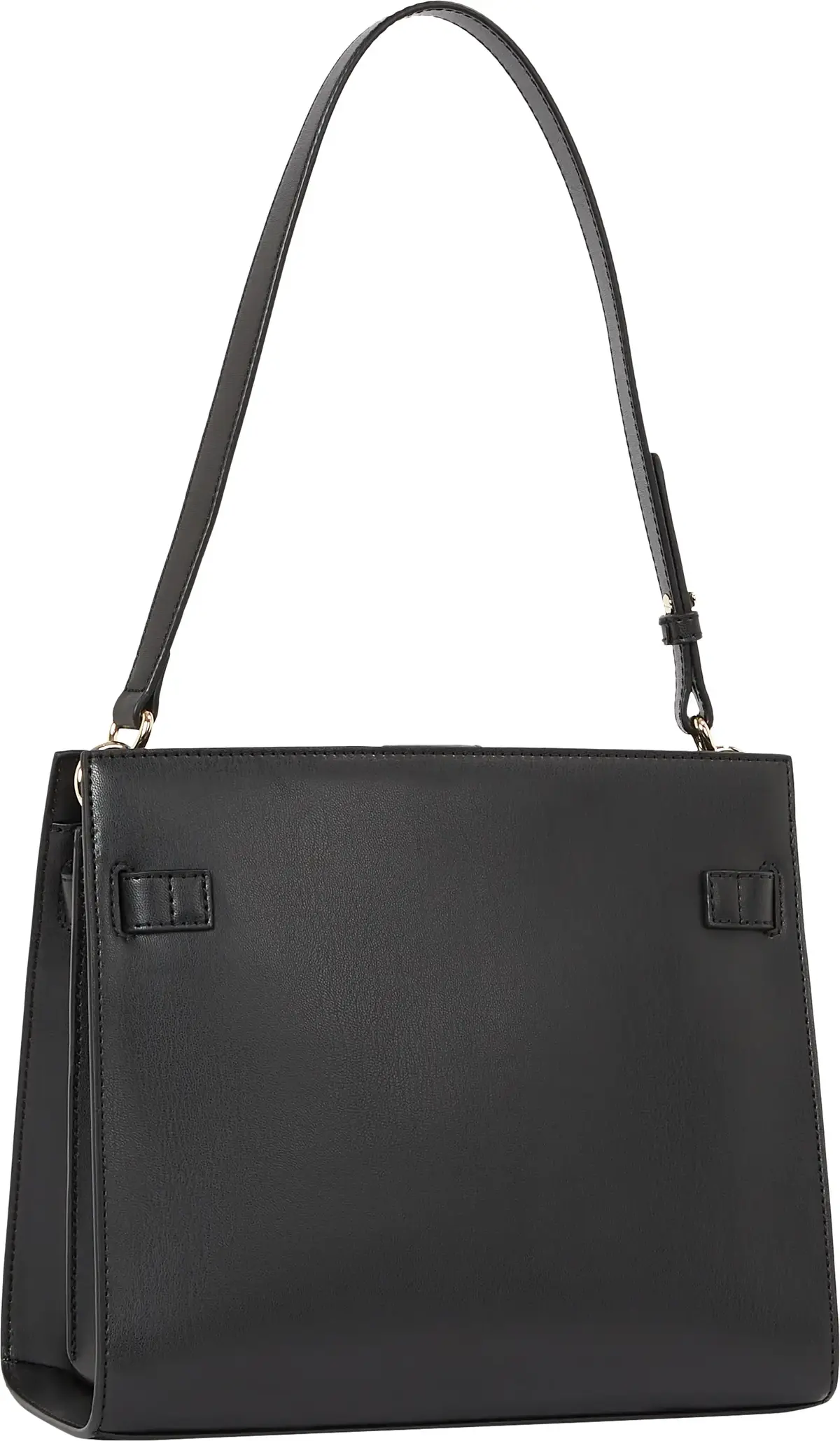 Tommy Hilfiger TH HERITAGE SHOULDER, BDS Siyah Kadın Çanta & Cüzdan